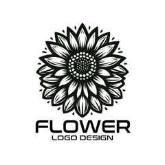 Flower Vector Logo Design