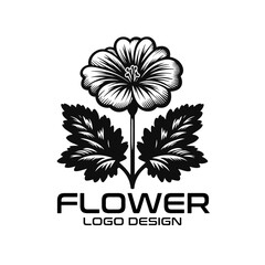 Flower Vector Logo Design