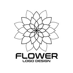 Flower Vector Logo Design
