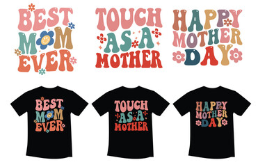 mother day t shirt design bundle