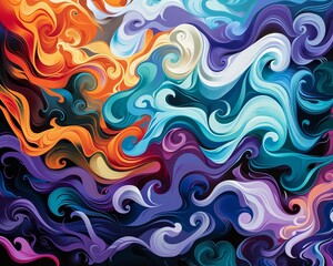Design a concept with ample copy space for advertising purposes