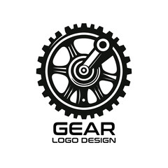 Gear Vector Logo Design