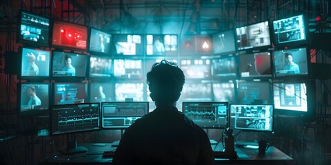 Orchestrating the Cybernetic Dance A Conductor s Command Center Navigating the Digital Realm