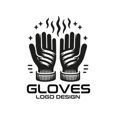 Gloves Vector Logo Design