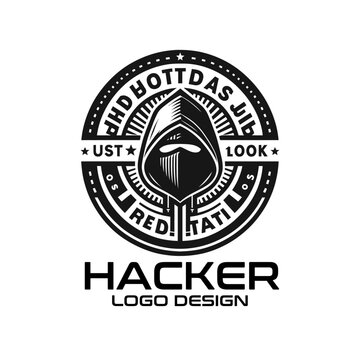 Hacker Vector Logo Design
