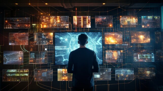 Technologist developing algorithms for image recognition.
