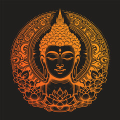 Happy Vesak Festival Poster