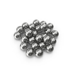 Pile of Silver Balls