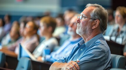 Obraz premium Empowering Educational Seminars Fostering Advanced Learning Providing Depth Insight and for Professional Growth and Advancement