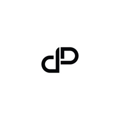 dp, pd letter modern branding logo, DP logo abstac