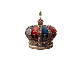 isolated royal crown