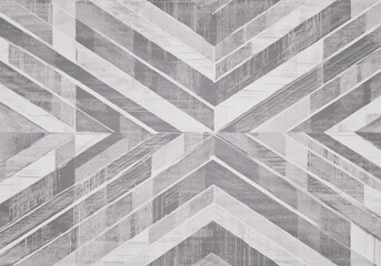abstract soft black and white geometric pattern with old vintage texture