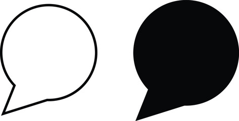 Chat icon vector isolated on background. Trendy message symbol. Pixel perfect. illustration EPS 10. - Vector. png