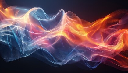 Telemedicine Abstract Artwork, Create an abstract artwork portraying the concept of telemedicine, with flowing lines and geometric shapes representing virtual consultations and remote patient care