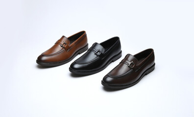 formal shoes isolated on white background