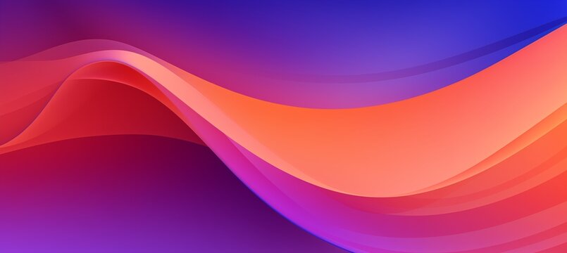 background vector abstract. walpaper gradient wave Violet and orange.