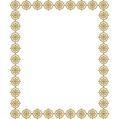 Thai Art traditional asian luxury line art, Thai Pattern flat illustration	
