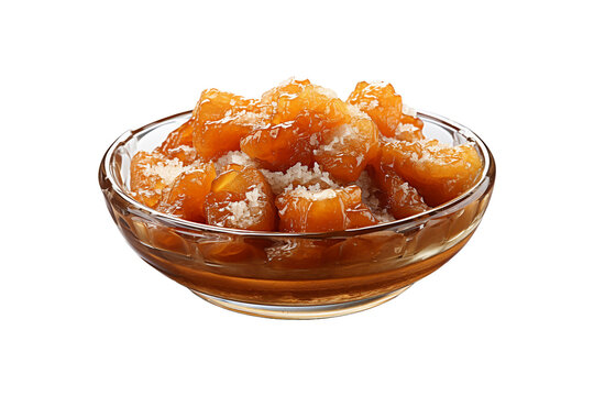 Ice Halwa on transparent background.
