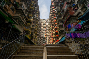 Monster Buildings in Quarry bay , residential complex used to be Transformers movies location in...