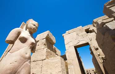 Africa, Egypt, Luxor, Karnak temple - 782854063