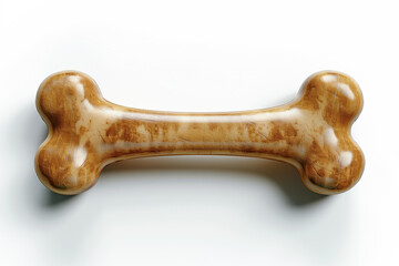 dog bone isolated on white