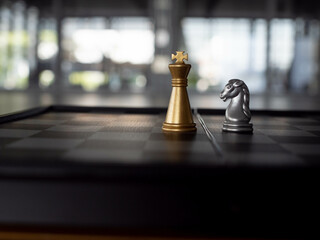 chess strategy horse competition pawn game piece challenge knight king pawn game piece challenge...