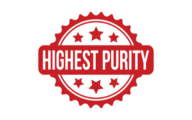 Highest Purity rubber grunge stamp seal vector