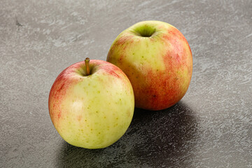 Sweet juicy ripe organic apples