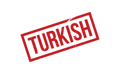 Turkish Rubber Stamp Seal Vector