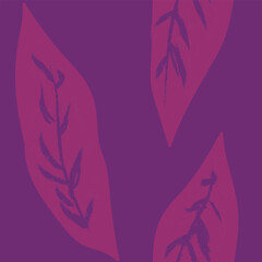 Colourful Tropical Leaf Seamless Pattern Design