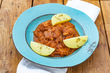 Szegediner Gulasch Sauerkraut Gulasch