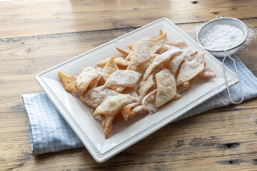 Badische Scherben Faschingsgebäck Fasnet Fasnacht Gebäck