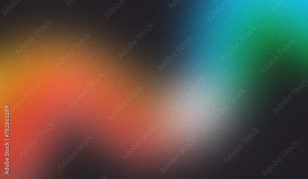 Poster abstract colorful background with gradient background with strong large noise effect. color gradient