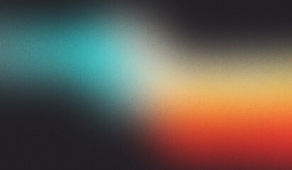 Abstract colorful background with gradient background with strong large noise effect Color gradient