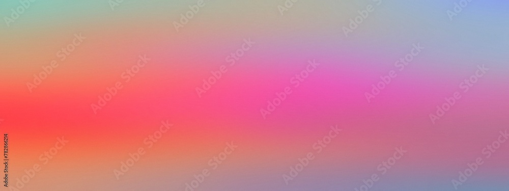 Aufkleber Abstract colorful gradient texture with noise and blur effects. Colorful digital soft noise effect. Effect of film overlay on the screen