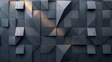 A black and white image of a wall made of blocks