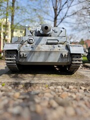 Fototapeta na wymiar Tank from second world war