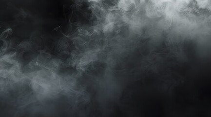 A large amount of smoke is taken with many options available in various graphic - obrazy, fototapety, plakaty