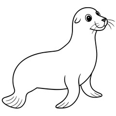 illustration of a seal