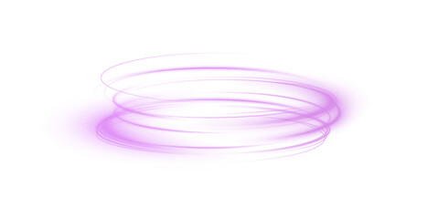 Light pink podium lines png of speed. Light glowing effect png. motion lines. Transparent white background Light trail wave fire path trace line, car lights, optic fiber and incandescence curve twirl
