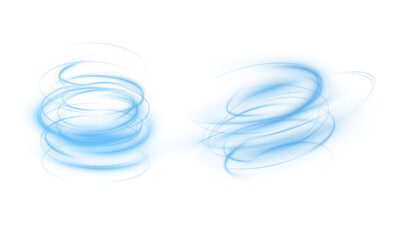 Light blue podium lines png of speed. Light glowing effect png. motion lines. Transparent white background Light trail wave fire path trace line, car lights, optic fiber and incandescence curve twirl	