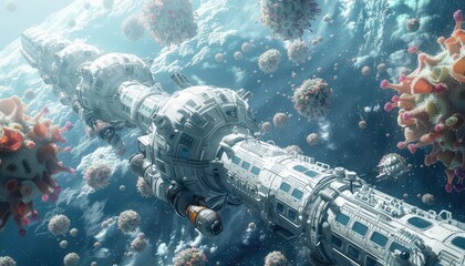 Biotechnology in Space Exploration, Explore the role of biotechnology in space exploration, from growing food in space to using microorganisms for waste recycling and life support systems