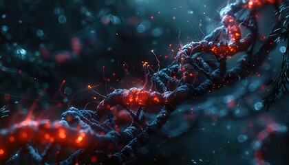 Gene Therapy, Explain the concept of gene therapy and its potential to treat genetic disorders by replacing or repairing faulty genes, highlighting successful clinical trials and future prospects - obrazy, fototapety, plakaty