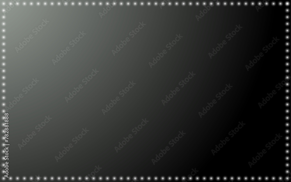 Aufkleber abstract black background decorative light frame teaching board presentation slide credit page vecto