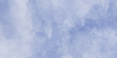 Soft cloud in the sky background blue tone paper texture, Pastel blue watercolor texture pattern background with space, bright blue hand drawn illustration, Light sky blue watercolor background.