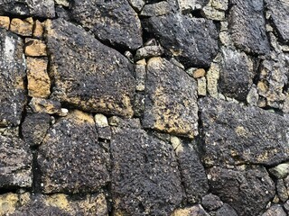 stone wall texture imperial palace toyko