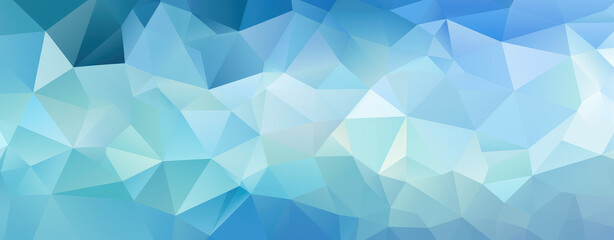 Fototapeta premium Abstract Blue Geometric Background Design