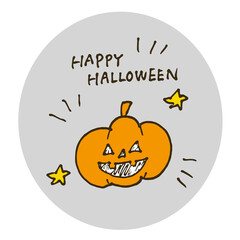 ハロウィンのグラフィック素材
