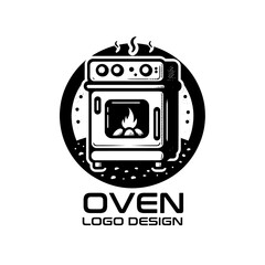 Oven Vector Logo Design
