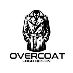 Overcoat Vector Logo Design